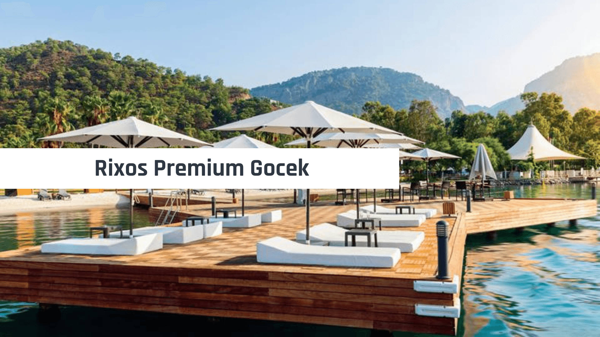 Rixos Premium Gocek Adults Only Turkije